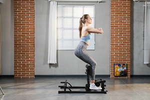 BNcompany SDQ-001 équipement de gymnastique unisexe multifonctionnel jambe abdominale fesses <span class=keywords><strong>musculation</strong></span> Sissy Squat <span class=keywords><strong>Machine</strong></span> - Product Image 2