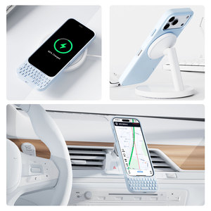 Akko metakey cho <span class=keywords><strong>Iphone</strong></span> 16/17 Pro Max Cắm và chơi PU + TPU <span class=keywords><strong>Iphone</strong></span> trường hợp bàn phím - Product Image 3