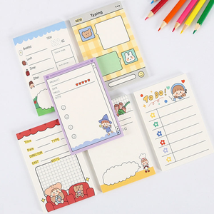 Promotional Paper for Girls Long Lovely Cute Pads <b>Sticky</b> <b>Note</b> Custom Print - Product Image 3