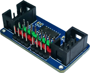 Module registre à décalage 74HC595, carte d'extension de sortie série-parallèle 8 bits, connectable en cascade IDC6 pour Arduino AVR PIC MCS0595 - Product Image 1