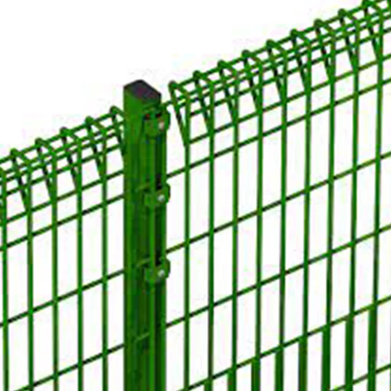 Outdoor Metal Garden Fence Panel 3D Curved Welded Wire Mesh Fence Brc wire fence