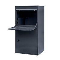 Boîte aux lettres murale intelligente pour colis, en acier métallique imperméable, pour usage domestique, extérieur, livraison de colis