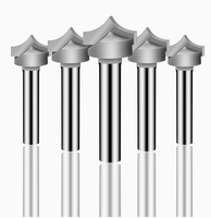 Fraise à bois sur mesure pour portes d'armoires CNC, outils de fraisage et de gravure sur bois OEM du fabricant