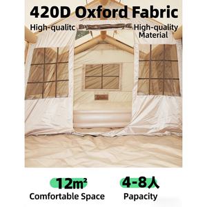 <span class=keywords><strong>Tente</strong></span> de camping <span class=keywords><strong>gonflable</strong></span> facile à installer, imperméable, 4 saisons, avec pompe manuelle, <span class=keywords><strong>tente</strong></span> de glamping en Oxford pour le camping - Product Image 3
