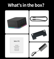Nouveau PC miniature portable T9 Plus Intel N100 Mini PCS Win11 4K UHD double WiFi 8 Go/256 Go Mini ordinateur professionnel