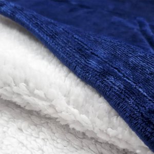 Biểu Tượng Tùy Chỉnh Mùa Đông Ấm Áp Đội Mũ Trùm Mũ Trùm Mũ Mặc Lông Cừu Puffy Giáng Sinh Áo TV Chăn Cho Trẻ Em Và Người Lớn - Product Image 3