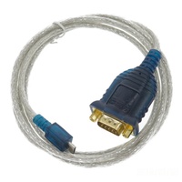 Alta calidad ftdi-usb-serial-drivers USB a puerto serie RS232 a USB Cable adaptador convertidor de 9 pines
