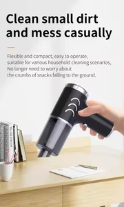 Aspiradora Inalámbrica Portátil Recargable por USB para Auto, con Fuerte Succión, Función de Limpieza en Seco, Diseño Mini para Uso en Auto, Hogar y Hotel - Product Image 6