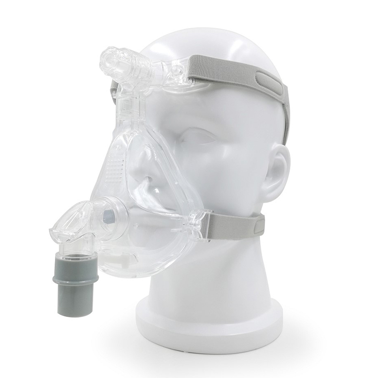 Респиратор Bipap Cpap с полным покрытием, маска для лица от храпа для больничной клиники