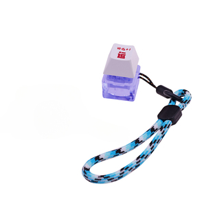 Bàn Phím Keycap Keychain Tùy Chỉnh Thiết Kế Logo Vui Thần Động Keychain Với Ánh Sáng LED Clicker Căng Thẳng Cứu Trợ <span class=keywords><strong>Key</strong></span> Mũ Keyring - Product Image 5