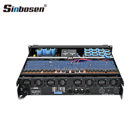 Amplificateur de puissance audio professionnel de haute qualité, grande capacité, 4x4400W, pour basses de 18 pouces, fabriqué en usine