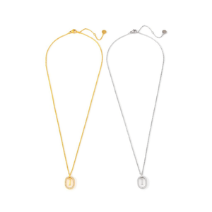 Collana con Pendente a Forma di Lettera I con Diamante 10x15Cm, Stile Collare, Gioielleria Fine - Product Image 2