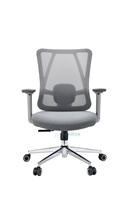 Mode nouvelle chaise pivotante de bureau Foshan avec accoudoir à jambes croisées pour ordinateur à la maison visiteur exécutif invité femmes enceintes