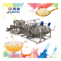 Machines et équipement pour l'industrie Ligne de production entièrement automatique de Bubble Tea pour Taiwan Popping boba déposant faisant la machine