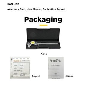 Calibrador Vernier ASIMETO Personalizado ISO17025, Calibradores Digitales de Alta Precisión de 0.0005 Pulgadas para Marcas Globales de Equipos Originales - Product Image 5