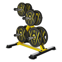 Nouveau design de support de stockage d'arbre de plaque de poids de pare-chocs de gymnase de nouveau style