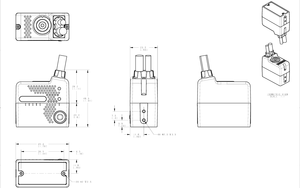 Escáner de Códigos de Barras Industrial de Una Dimensión (1D) Basado en Imagen de la Serie ABR, Modelo ABR3106-WSE1, 804437 - Product Image 6