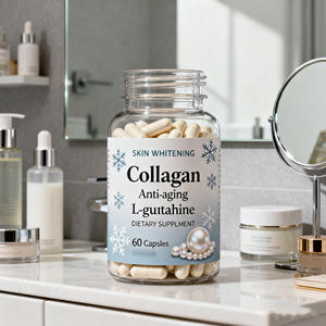 Commercio all'ingrosso di prodotti sanitari Superfood L-glutatione collagene sbiancamento della pelle Softgel capsule di bellezza integratore di prodotti per adulti - Product Image 3