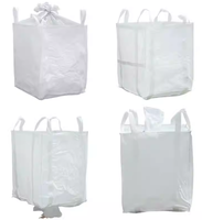 Bolsas Jumbo de Plástico Resistentes, Precio de Fábrica en China, Contenedores Tejidos Grandes para Empaque, Material PP