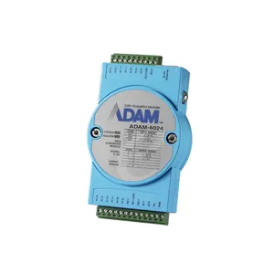 Advantech asli ADAM-6024 6ch analog input/2ch analog output/2ch digital input/2ch digital output