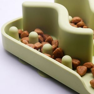 小型動物のためのペットの食事を遅くするための新しい到着カスタムロゴシリコン犬のリックマット犬のフィーダーボウルアクセサリー2 in 1 - Product Image 4