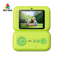 Appareil photo instantané pour enfants 4800W à double objectif, vidéo 1080P, écran IPS de protection oculaire, rechargeable, coloriage graffiti, meilleur cadeau pour tous les âges