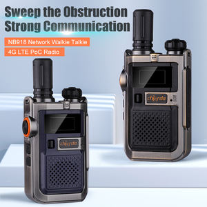 치에르다 NB918 4G POC 에어 밴드 글로벌 SIM 카드 워키토키 5000KM 장거리 인터넷 IPX5 방수 6800mAh 배터리 - Product Image 4
