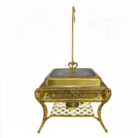 NANSHENG Hängende Chafing Dishes 9L/6L Buffet-Speisenwärmer aus Edelstahl für Hotels, Restaurants, Bankette und Catering