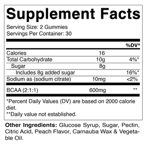 Private Label naturale essenziale di aminoacidi Gummies proteine del siero di latte Gold Standard <span class=keywords><strong>BCAA</strong></span> Gummies <span class=keywords><strong>Muscle</strong></span> <span class=keywords><strong>Building</strong></span> per adulti - Product Image 3