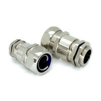 FRABO Raccord de Tuyau Étanche à Double Verrouillage, Presse-étoupe Métallique Flexible en Acier Inoxydable 304/316 pour Câble Électrique