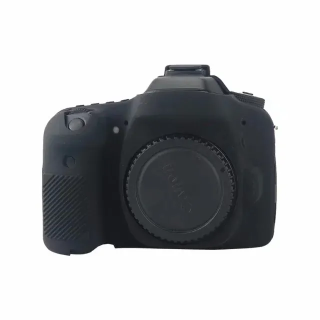 Casing silikon lembut tas badan pelindung kamera untuk Canon EOS 80D penutup karet EOS80D tas kamera