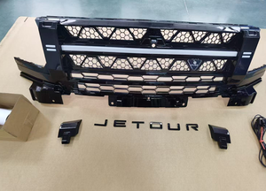 Rejilla Delantera de Estilo Lujoso en Plástico ABS para Jetour Traveller T2 SUV, Modificación Exterior, Fácil Instalación 2024- - Product Image 3