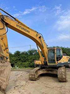 รถขุดไฮดรอลิกแบบตีนตะขาบมือสอง Hyundai 305LC-9T 30 ตัน นำเข้าจากเกาหลี ใช้งานน้อย พร้อมหัวเจาะ ได้รับการรับรองมาตรฐาน CE พร้อมอุปกรณ์เสริม Thumb Attachment - Product Image 5