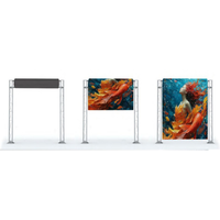 Écran de volet roulant LED d'intérieur couleur led publicité dilplay