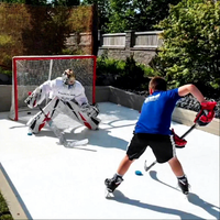 Plaques en plastique durables résistantes à l'usure pour intérieur et extérieur, panneaux de patinoire synthétique pour revêtements de sol sportifs