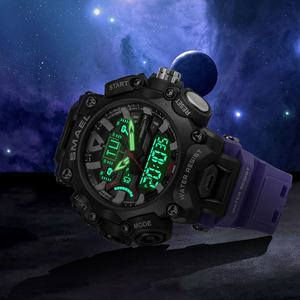 SMAEL 8053 Nuevo Diseño Reloj Deportivo Impermeable Jam Tangan Reloj de Doble Movimiento Venta al por Mayor - Product Image 6