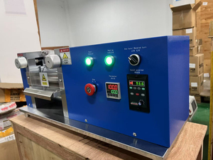 Máquina de Calandrado Térmico Liner Lab de 8 Pulgadas de Ancho con Motor de Velocidad Variable 150°C 110V/220V/380V para Investigación de Electrodos de Celdas de Botón - Product Image 3