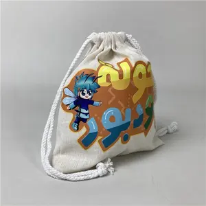 Custom Recycled Drawstring Wine Jute Bag Jute Shopping Canvas Cooler Bags With Logos Price Christmas Small Jute Gunny Bags