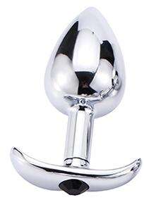 سدادة شرجية، ألعاب جنسية للأزواج البالغين، قضيب اصطناعي من الفولاذ المقاوم للصدأ الناعم، سدادة شرجية بذيل، مجوهرات كريستالية، أداة تدريب، متجر منتجات جنسية شاكي - Product Image 3