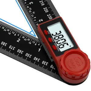 300mm dụng cụ kỹ thuật số góc Cai Trị Máy đo độ nghiêng điện tử 360 độ goniometer thước đo góc công cụ đo lường