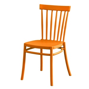 Sillas de Comedor de Plástico de Estilo Nórdico Europeo, Sillas de Comedor de Color para Restaurante y Hotel - Product Image 4