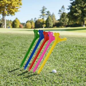 Tee de Golf Atomic de 80 mm, Plástico Duradero, Baja Resistencia, Diseño Simple y Moderno, Múltiples Colores, Ecológico, Logotipo Personalizable, Modelo HYT-35 - Product Image 4