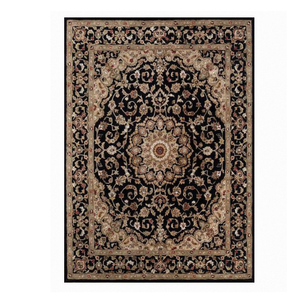 Tapis en laine au design traditionnel doux, tapis moelleux fait à la main pour la maison, le salon, la chambre à coucher, le bureau, antidérapant, facile à nettoyer, durable - Product Image 3
