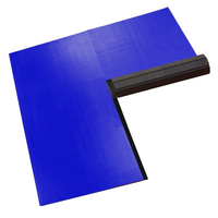 Dollamur Flexi-Roll Antifalling Absorption des chocs Tapis de lutte en vinyle lisse Tapis de lutte approuvé par l'UWW de haute qualité