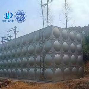 Réservoir d'eau 2000 litres gallon 3000l réservoir d'eau personnalisé grande taille haute pression conteneur en acier inoxydable réservoir d'eau carré - Product Image 1