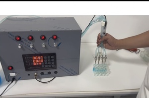 Machine semi-automatique de remplissage de cire liquide chaude pour bougies <span class=keywords><strong>fantaisie</strong></span> en flocons – Machine de remplissage de bougies DIY - Product Image 3