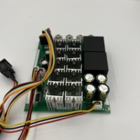 Contrôleur de vitesse de moteur PWM HHO RC 16 DC 10-55V 12V 24V 36V 48V 55V 100A avec interrupteur de commande inversée et affichage LED