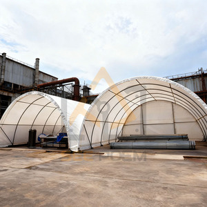 Lều mái vòm Lều chất lượng cao ngoài trời kho di động nơi trú ẩn PE bao gồm nhiệm vụ nặng nề công nghiệp lớn kho lưu trữ lều - Product Image 1