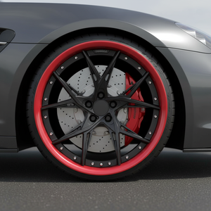 Nuevas Llantas de Aleación de Aluminio Forjado HZR Dobles de 18-24 Pulgadas para BRZ/<span class=keywords><strong>XV</strong></span>/Forester/Outback 2011 - Acabado Rojo, Diseño Multirradio, Universal - Product Image 4