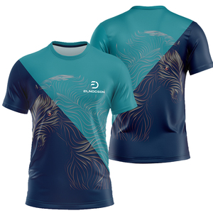 <span class=keywords><strong>Magliette</strong></span> Sportive da <span class=keywords><strong>Tennis</strong></span> di Alta Qualità per Uomo, 100% Poliestere, Asciugatura Rapida, Manica Corta, per <span class=keywords><strong>Tennis</strong></span> da Tavolo e Badminton - Product Image 4